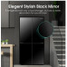 Refrigerator: Hisense 670 L Inverter French Door Frost-Free Multi-Door Refrigerator Appliance with My Fresh Choice Zone (RQ670N4SBU, Black Glass Finish), 670 litres
